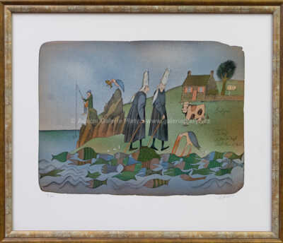 Adolf Born - Neděle v Bretani