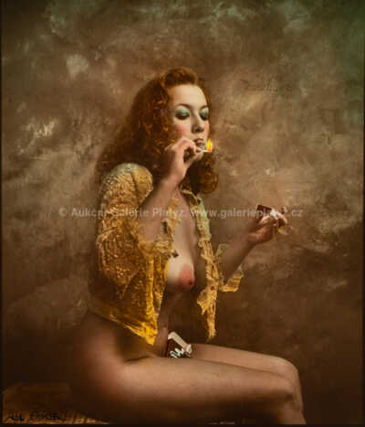  / The Cigar Smoker / Jan Saudek