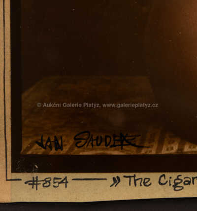  / The Cigar Smoker / Jan Saudek