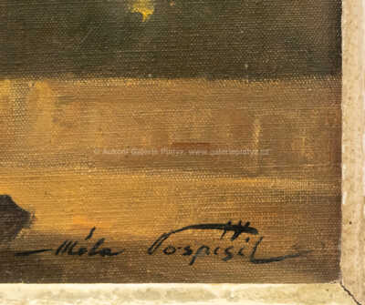  / Podvečer v marině / Jan Bohumil Pospíšil