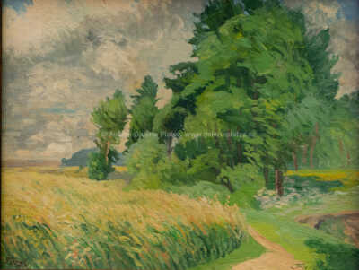  / Motiv z Hostivaře / Jindřich Fürst