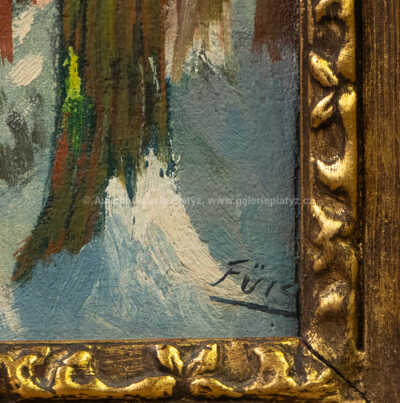  / Vesecký les v zimě / Jindřich Fürst