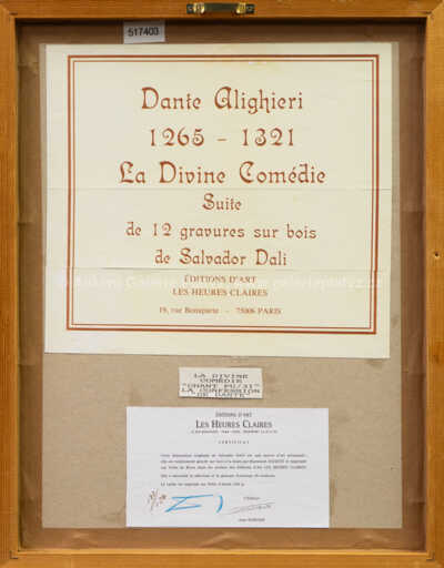 / Božská komedie - Zpěv 31 / Salvador Dalí