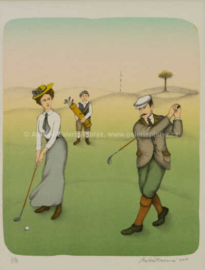  / Na golfu / Iva Hüttnerová