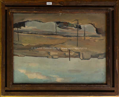  / Podzim v polích, Na periferii - oboustranný obraz / Václav Rabas