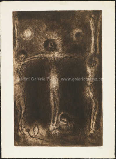  / Ukřižování s lotry / Bohuslav Reynek