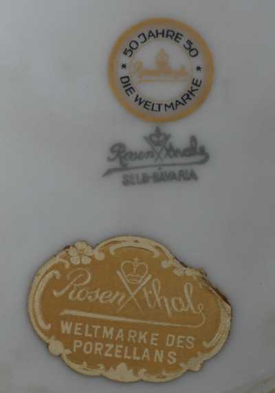  / Výroční dóza porcelánky Rosenthale / 