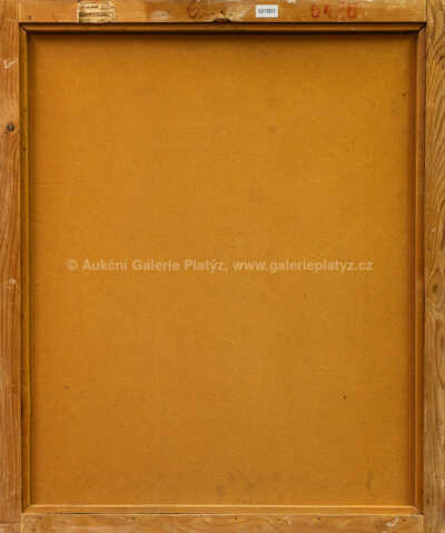  / Zátiší s modrou vázou / Richard Wiesner