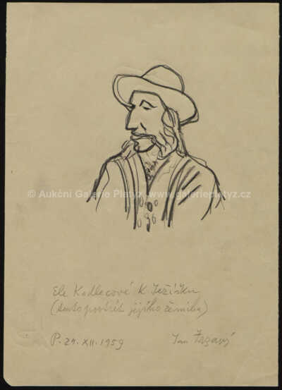  / Portrét ženicha / Jan  Zrzavý