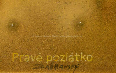  / Pravé pozlátko / Vlastimil Zábranský
