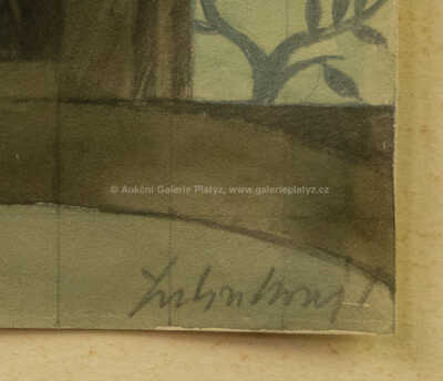  / Kostel - věnováno skladateli Jiřímu Srnkovi / František  Tichý