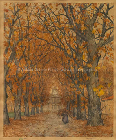  / Podzimní alej / František Tavík Šimon