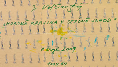  / Horská krajina v sezóně jahod / Josef Velčovský