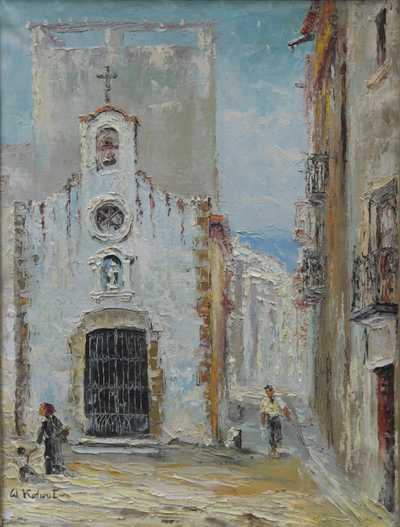  / Italské městečko / Alois Kohout (Lecoque)