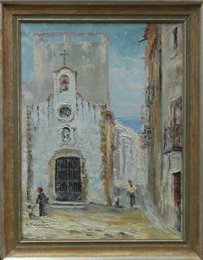Alois Kohout (Lecoque) - Italské městečko
