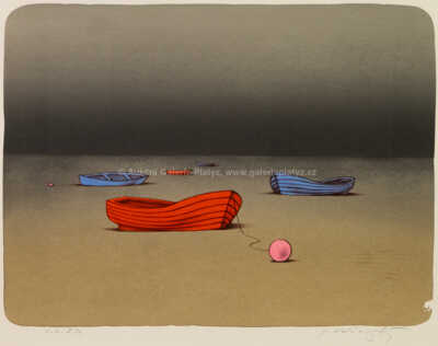  / Večerní odliv v Bretani / Josef Velčovský