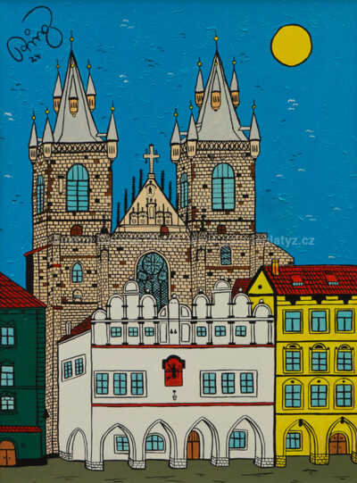  / Týnský chrám a škola / František Ringo Čech