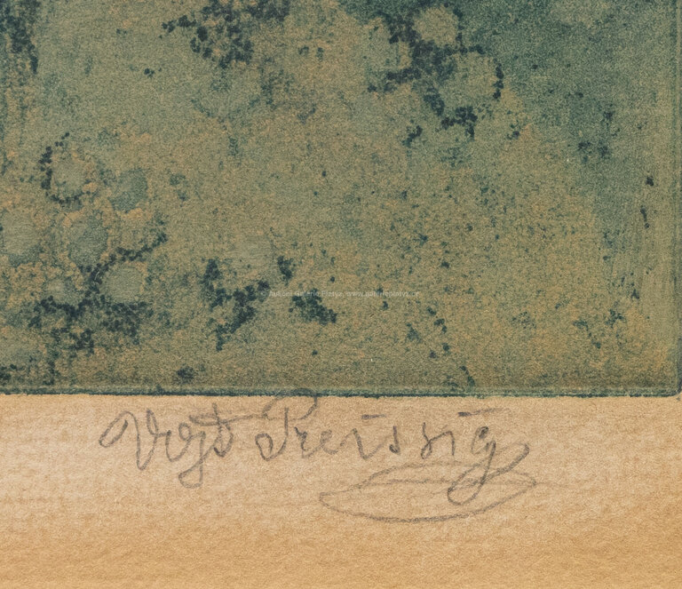  / Stromy v zahradě / Vojtěch Preissig