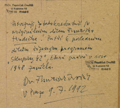 / Chodec / František  Hudeček