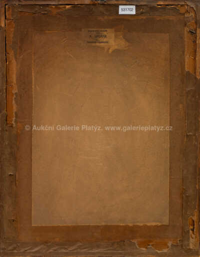  / Byzantské hlavy - Světlovláska / Alfons Mucha - připsáno