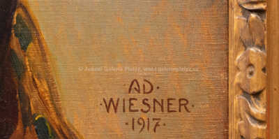  / Portrét / Adolf Wiesner