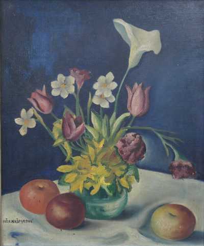  / Květinové zátiší / Běla Kašparová – Riegrová