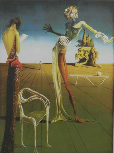  / Dvě dívky / Salvador Dalí