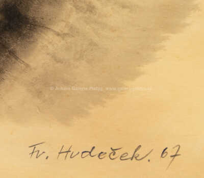  / Abstraktní les / František  Hudeček