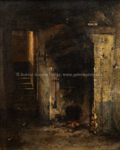  / Černá kuchyně / Camille Jean-Baptiste COROT - připsáno