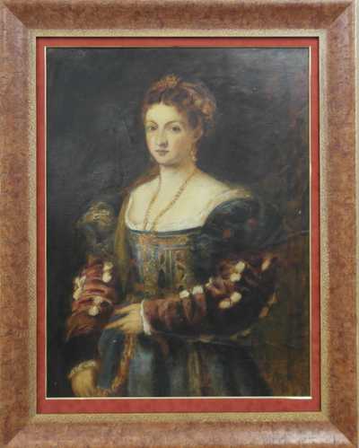 Emanuel Zamrazil - Mladá šlechtična