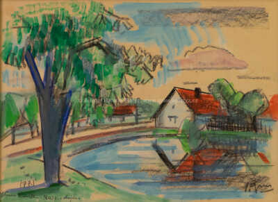  / Rybníček na návsi / Jaroslav Grus