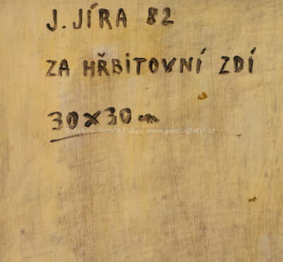  / Za hřbitovní zdí / Josef Jíra