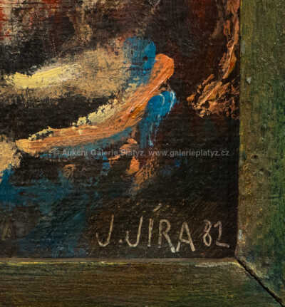  / Za hřbitovní zdí / Josef Jíra