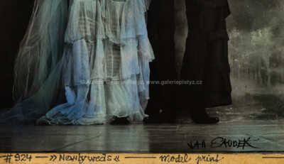  / Novomanželé / Jan Saudek