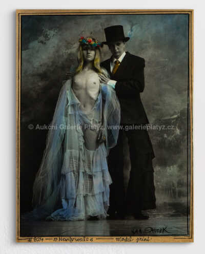 Jan Saudek - Novomanželé