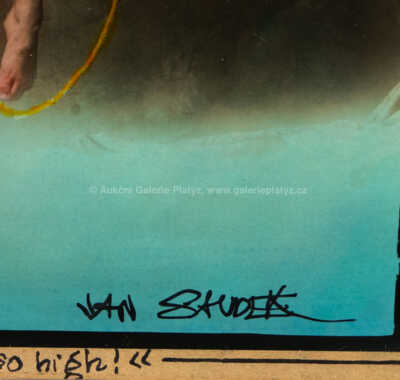  / Helen is jumping so high! / Jan Saudek