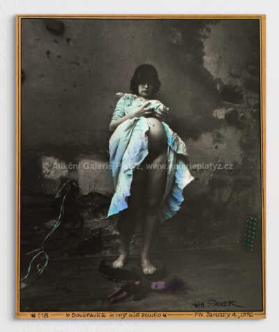 Jan Saudek - Doubravka in my old studio