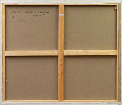  / Kruhy - holka v zeleném křesle / Adam Štech