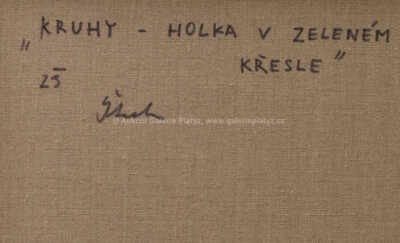  / Kruhy - holka v zeleném křesle / Adam Štech