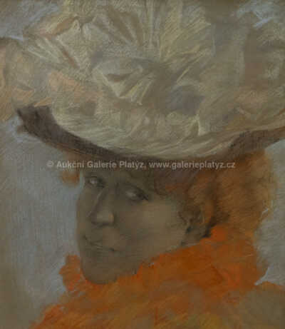  / Žena v klobouku / Luděk Marold
