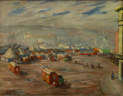  / Matějská pouť na Vítězném nám. v Dejvicích / Albert Vosátka