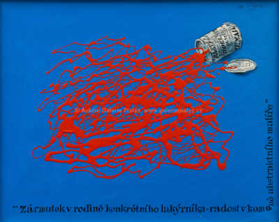  / Zármutek v rodině konkrétního lakýrníka, radost v komuně abstraktního malíře / Jan Saudek