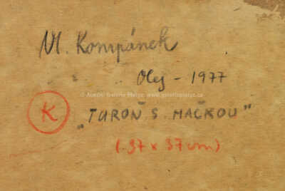  / Turoň s mačkou / Vladimír Kompánek