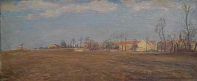  / Pohled na vesničku / Vlastimil Rada