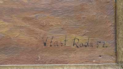  / Pohled na vesničku / Vlastimil Rada