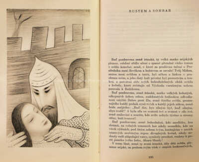  / Rustem a Sohrab, Náměty íránské / Jan  Zrzavý