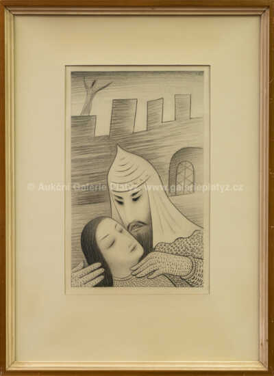 Jan Zrzavý - Rustem a Sohrab, Náměty íránské