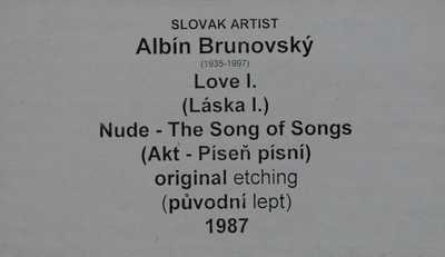  / Láska / Albín Brunovský