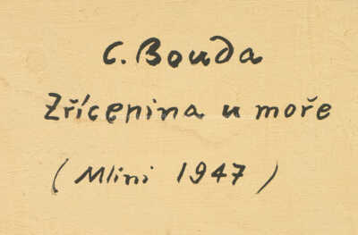  / Zřícenina u moře (Mlini, Chorvatsko) / Cyril Bouda