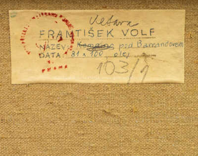  / Kemping pod Barrandovem / František Volf